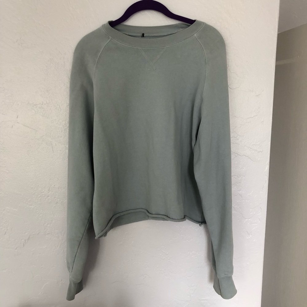Brandy Melville light blue crew neck